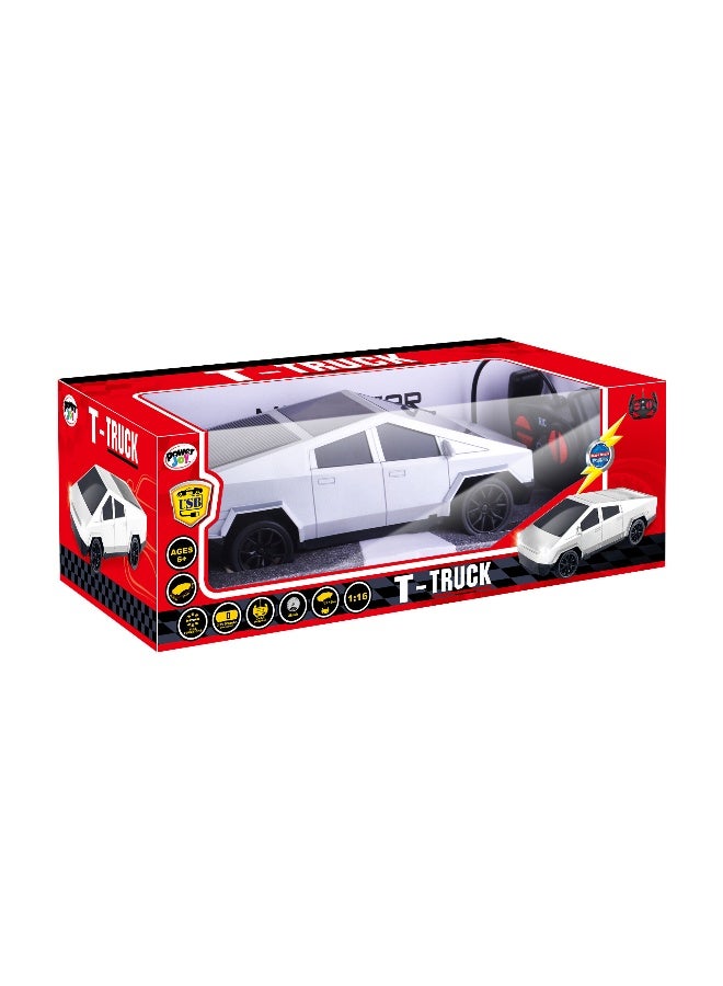 Power Joy Remote Control T-Truck 2.7G with Lights, Assorted 1 Piece (Style & Color May Vary) Each Sold Separately | Stylish geometric-built truck | Car for Display | Toy Vehicle | Gift for Collectors and Kids - Image 4